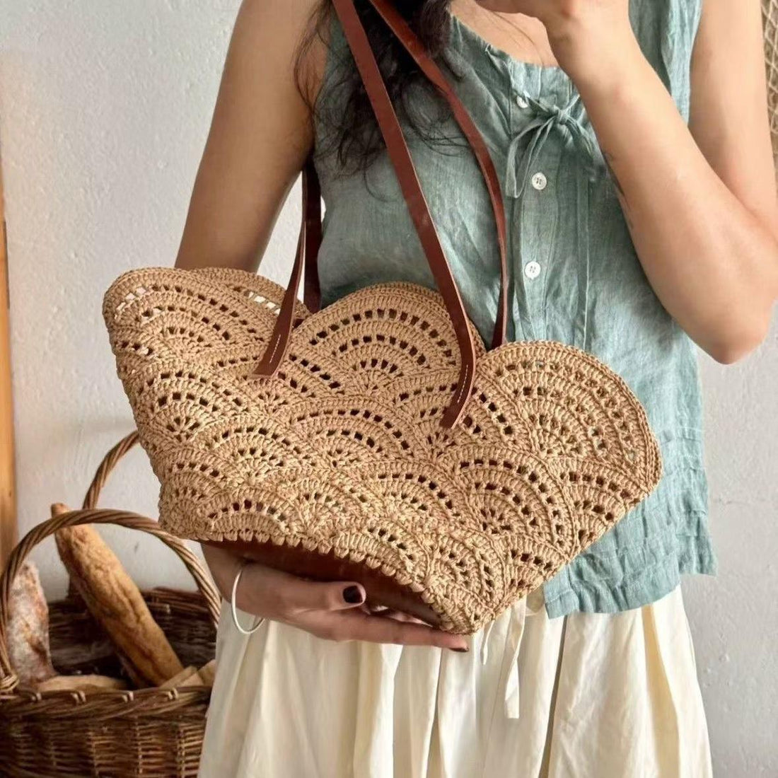 Behind the Craft: How We Shape and Perfect Our Woven Summer Totes