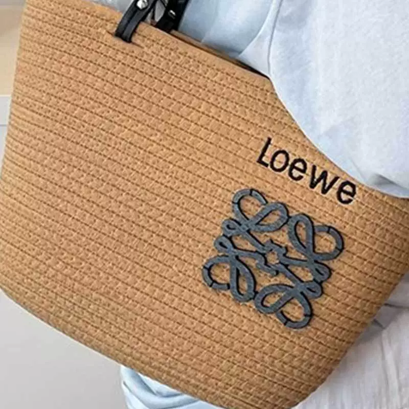 ArtisanStraw Large Woven Tote Bag | Summer Vacation Straw Shoulder Purse